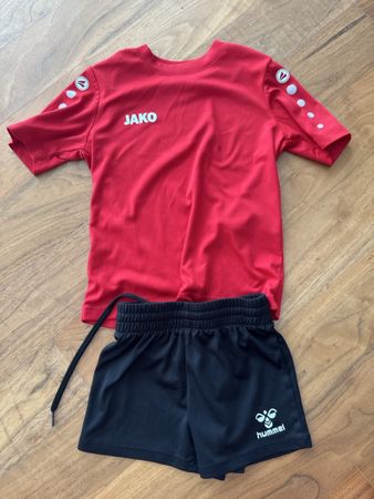 Kinder Trikot Shorts Set Jako Hummel Grösse 104
