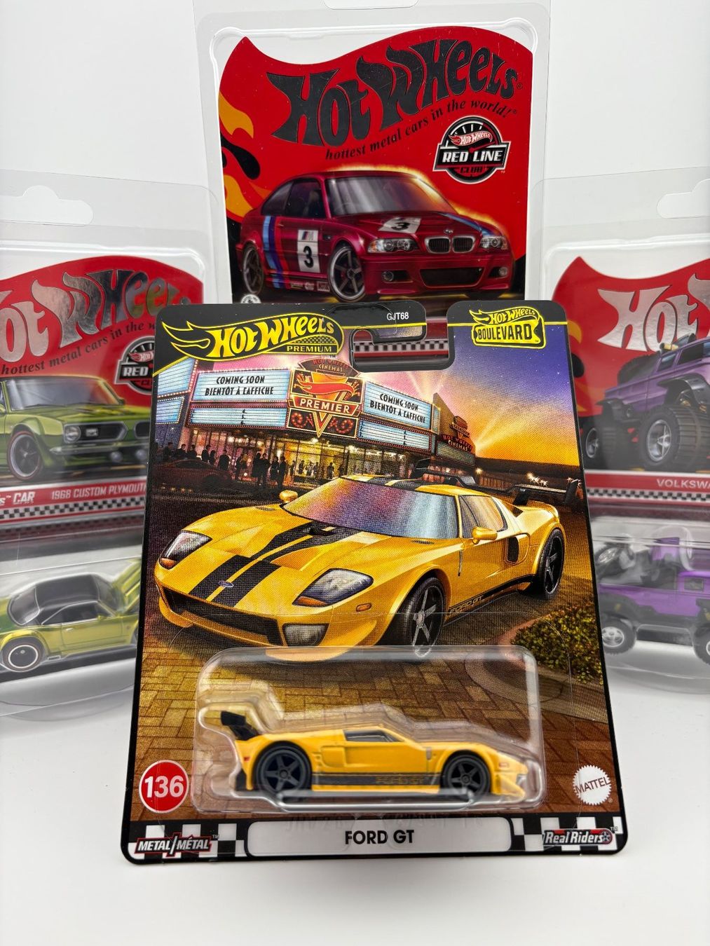 Hot Wheels Modellautos: Hot Wheels Ford GT Premium Boulevard #136 – Neu und originalverpackt aus Flawil von HeisseReifen