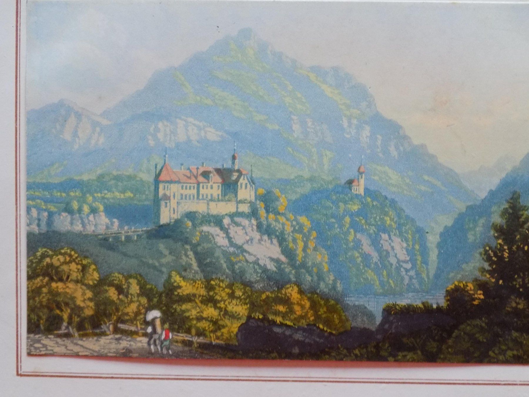 Stiche: Schloss Rhäzüns – Gebraucht aus Risch von Antikfee 5