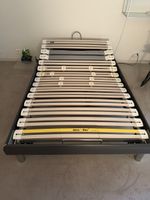Lattenrost Bico-Flex verstellbar und Bett140x200 
