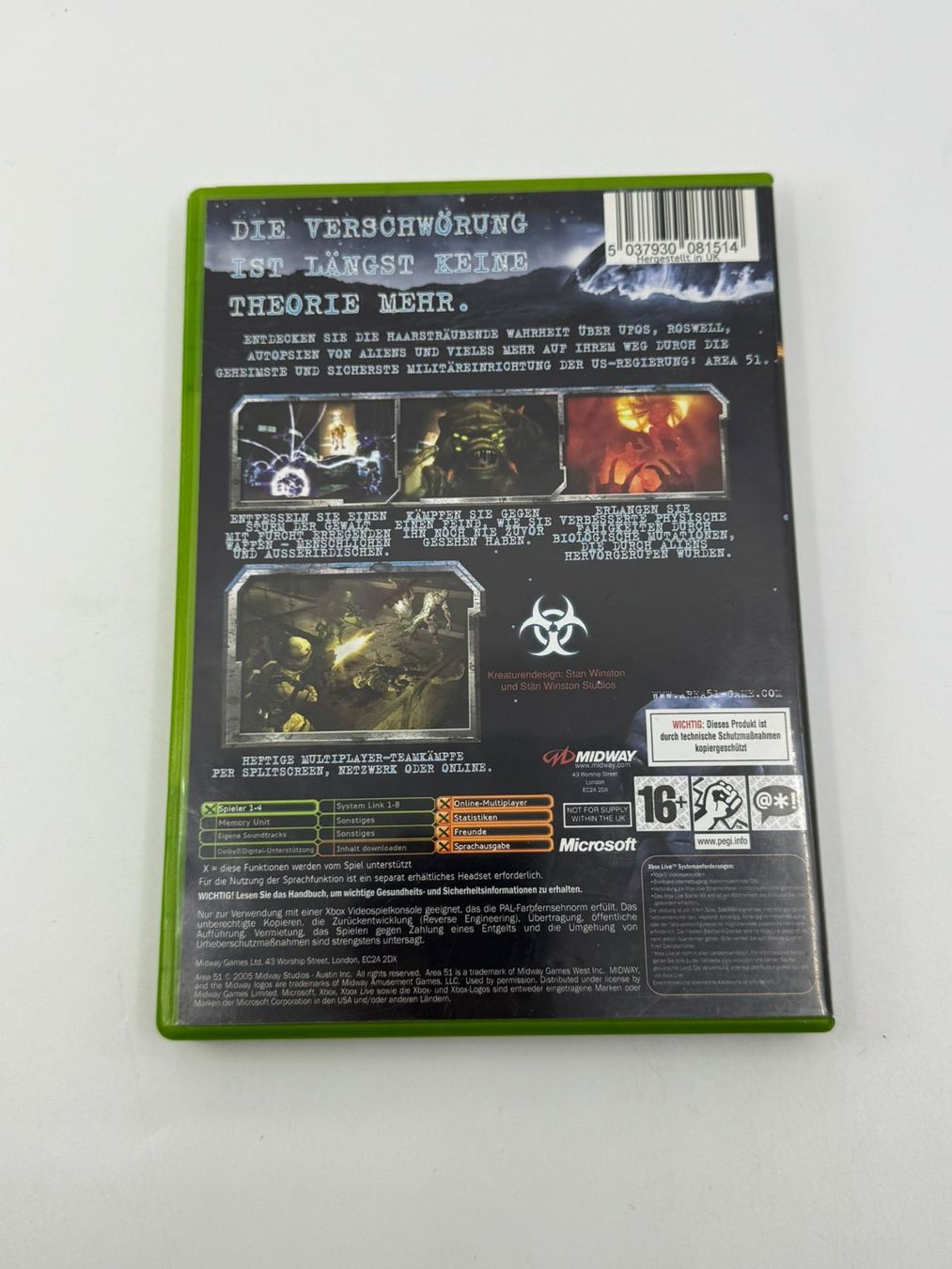 Giochi: Area 51 (XBOX) – Usato da Herisau venduto da Seyashop1 2