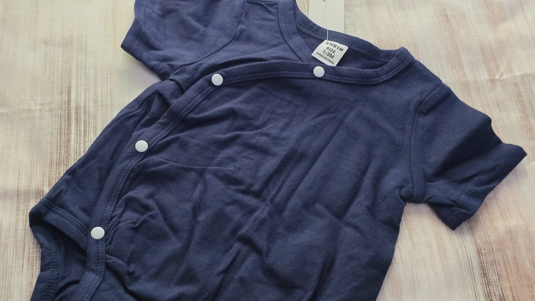 Biancheria intima: 👣 Wickelbody kurzarm - 56 / 62 - navy – Nuovo (secondo la descrizione) da Thalwil venduto da VitaMini 1