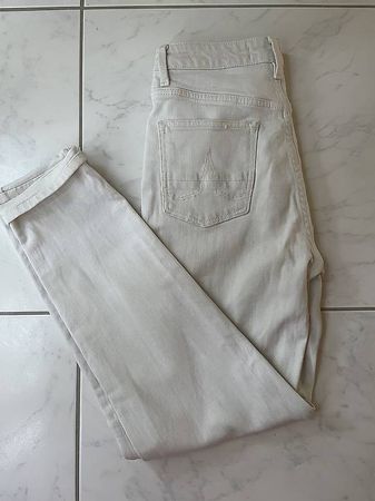Kuyichi Damenjeans beige Gr. S, Organic Cotton