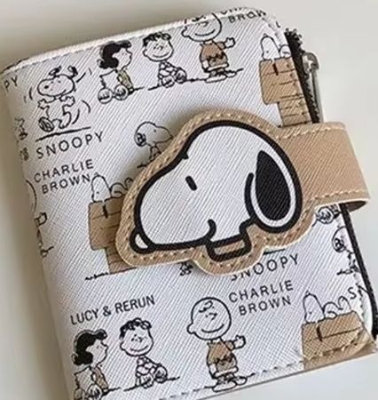 Portefeuille Snoopy et ses amis, idéal pour l'automne