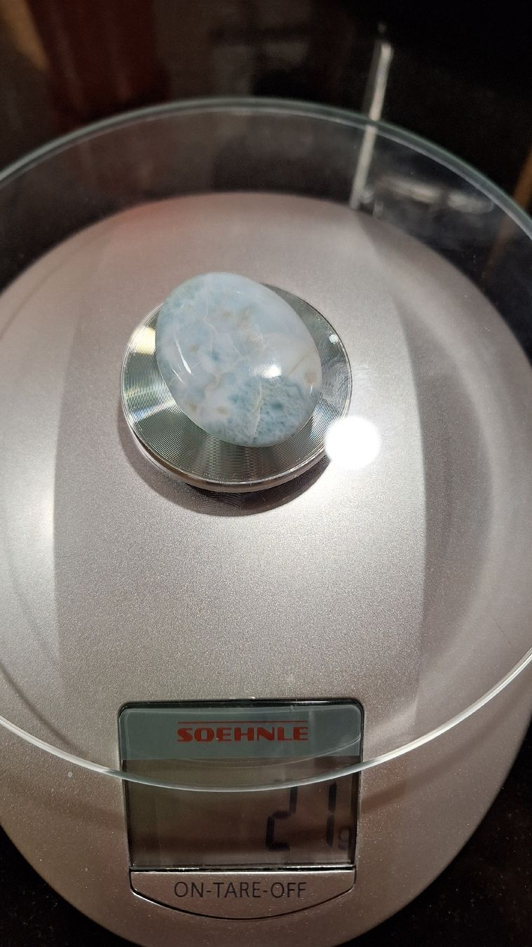 Minerali & Pietre curative: Larimar Edelstein, hellblau, Wunderschön! – Nuovo e nell'imballaggio originale da Zürich venduto da anna3929 1