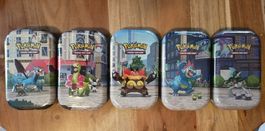 Lumiose City Serie EN sealed, complete Mini Tins