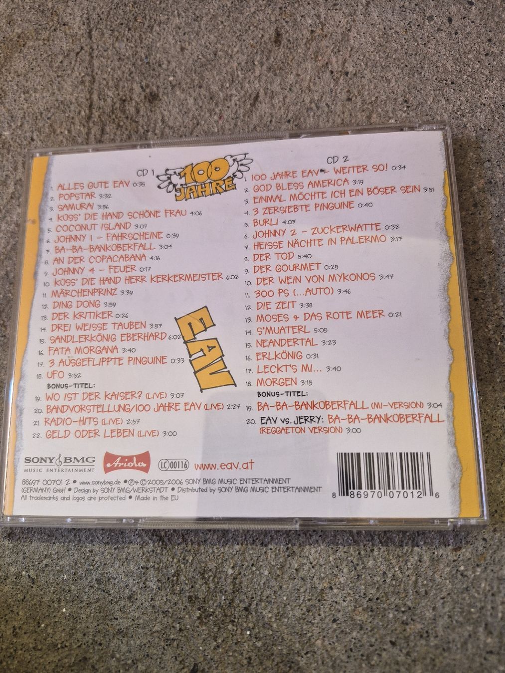 CD: 100 Jahre EAV CD – Usato da Oberegg venduto da kev_58s7 1