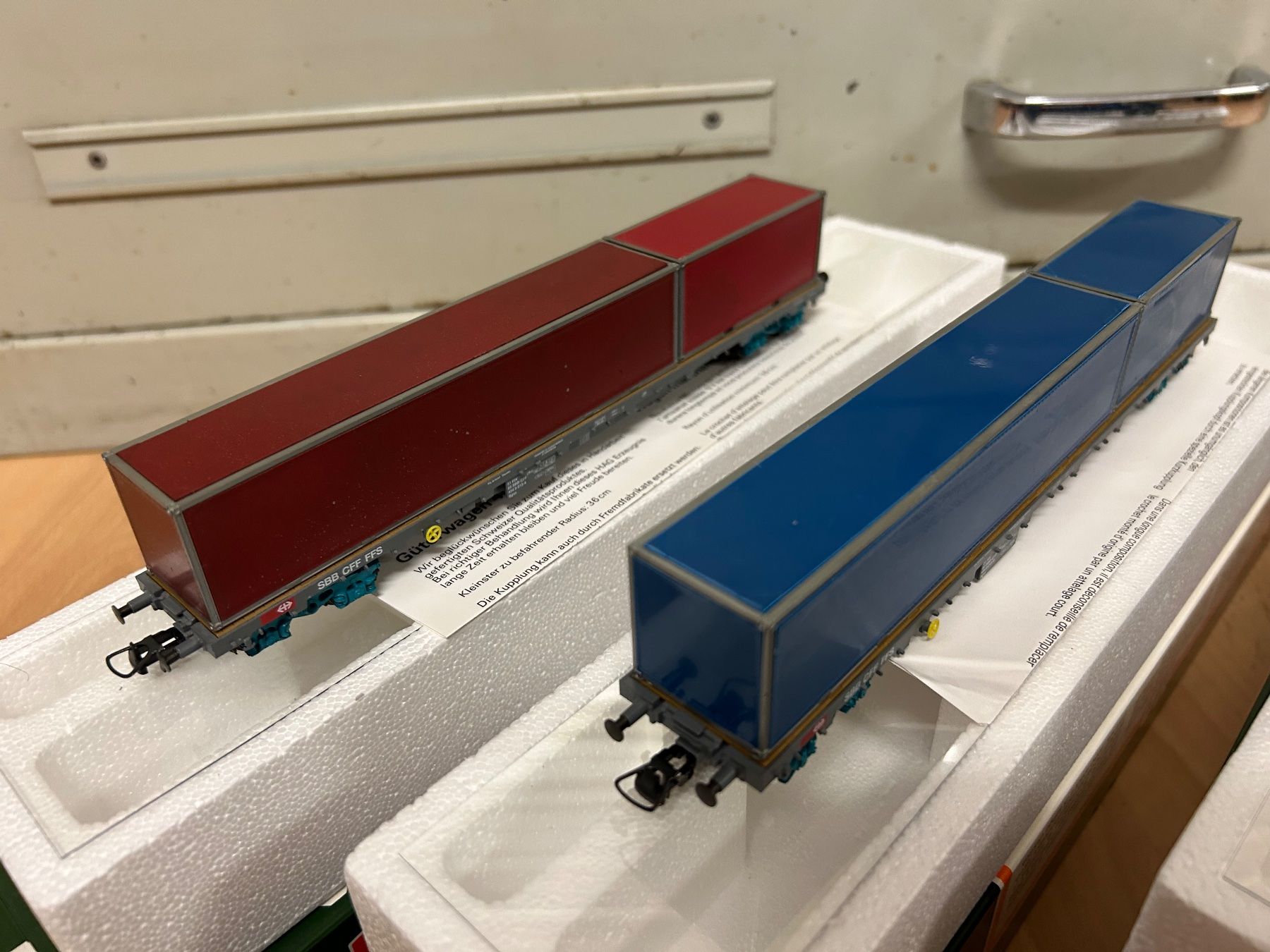 Hag Trains électriques: Hag Contaierwagen – D'occasion à Erstfeld par Alpstei 4