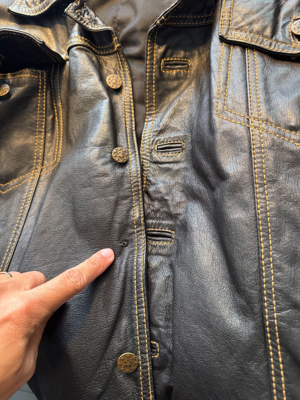 Giacche: Vintage Lederjacke – Usato da Obfelden venduto da cesarina10 7