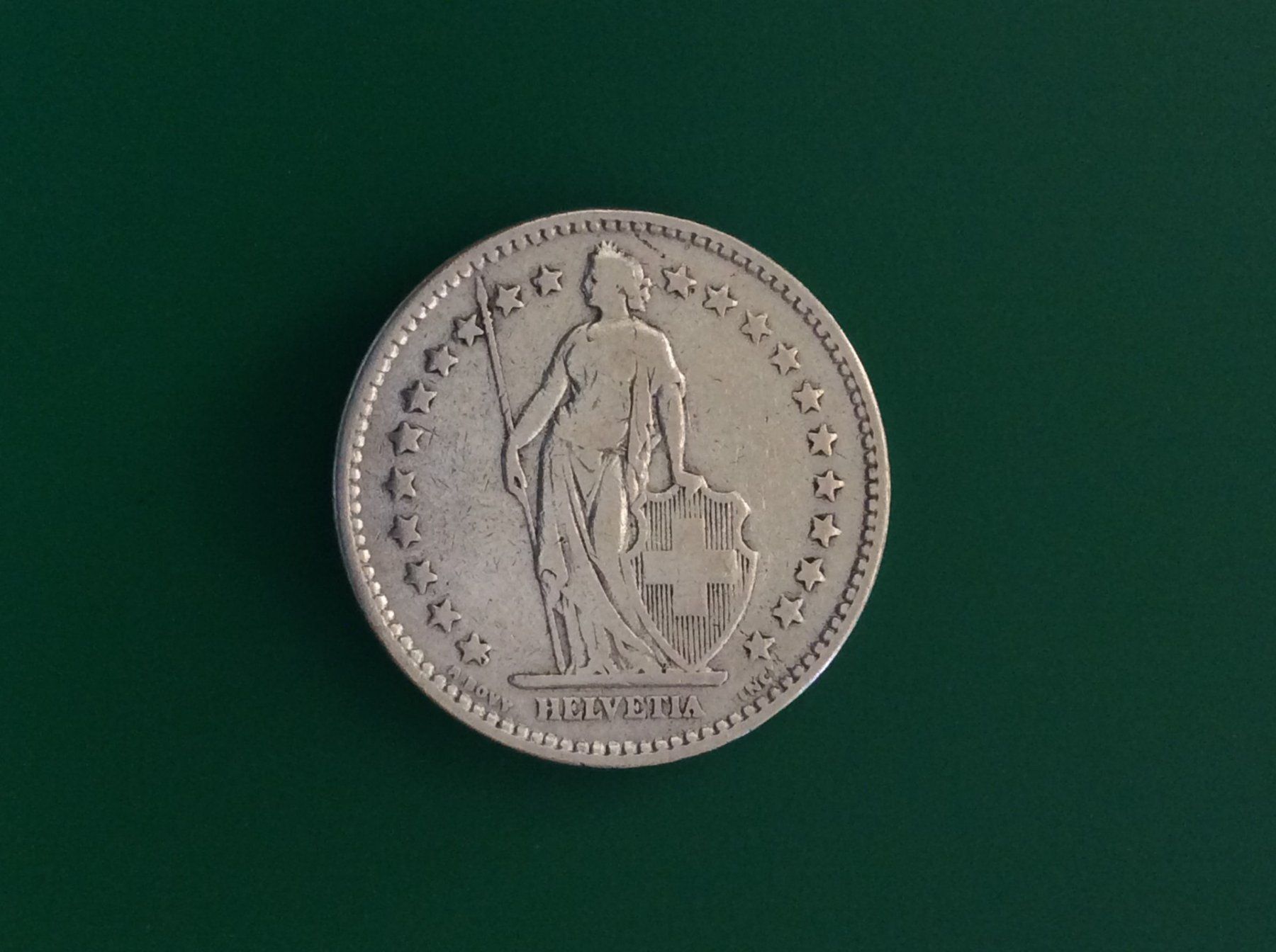 Tutti le monete: 2 francs  1920 Jolie – Usato da Genève venduto da pie_fh2d 1