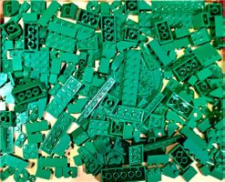 LEGO 180 Verschiedene Grüne Teile -F31