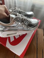 Nike Air Max 90 Grösse 38.5 Silber Neu