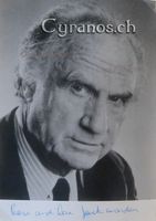 Jack Warden (1920-2006) Schauspieler - sign. Foto