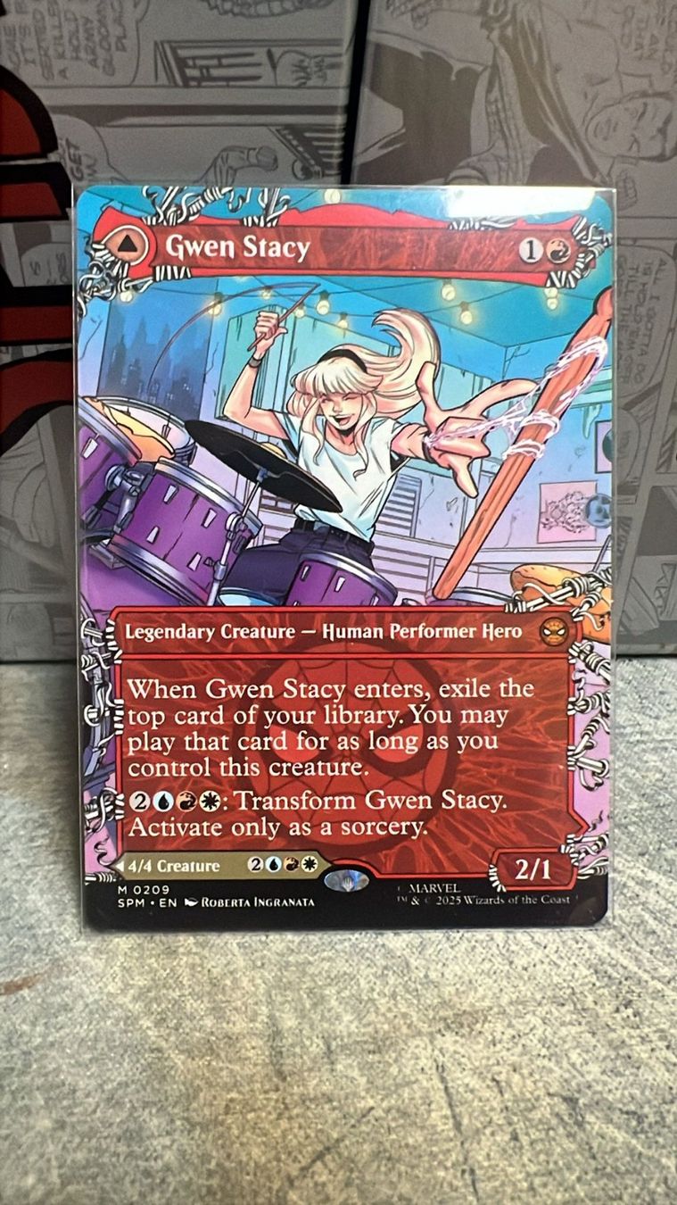 Magic The Gathering Sammelbilder & Trading cards: Gwen Stacy – Neu (gemäss Beschreibung) aus Wilen b. Wollerau von GarruksShop