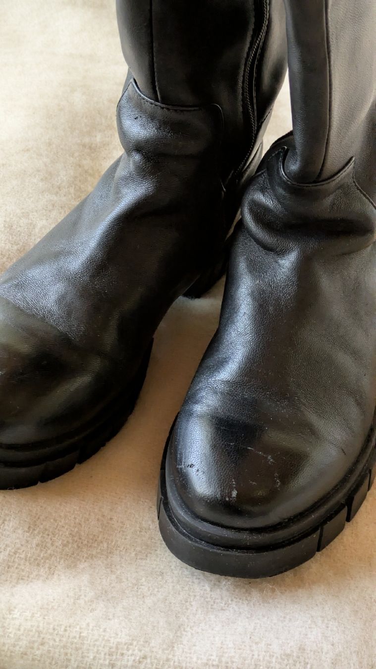 Damenschuhe: Echtes Leder Stiefel Grösse 39 – Gebraucht aus Trüllikon von NAURELIJ 2