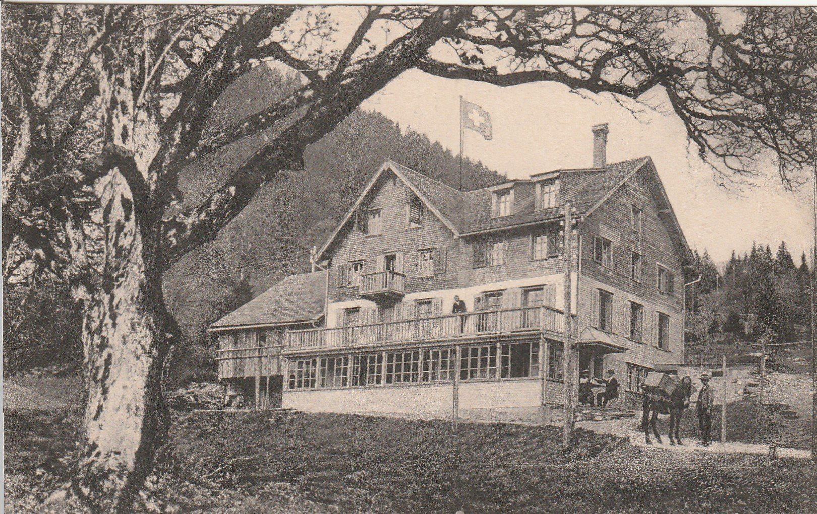 Cartes postales: Flums-Kurhaus Tschudiwiese – D'occasion à uttwil par Koehlerfred