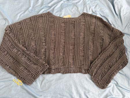Pullover Bohemai grau Strick Grösse S guter Zustand