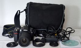 Digitalkamera Nikon D80 DSLR 18-135mm appareil photo reflex