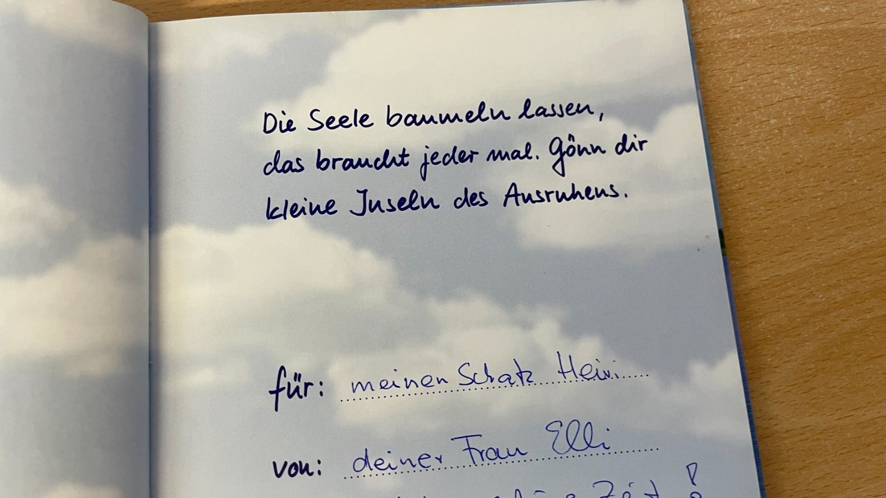 Bücher: Lass ab und zu die Seele baumeln – Gebraucht aus Glattfelden von flomiking 2