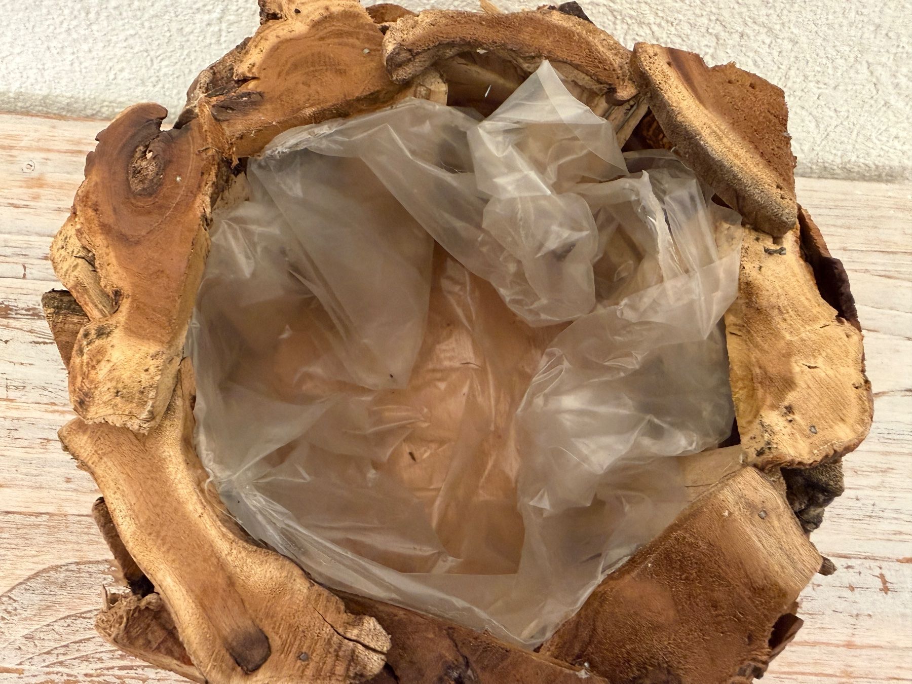 Vasi per fiori: Übertopf aus Holz – Nuovo (secondo la descrizione) da Wolfwil venduto da Inseider12 6