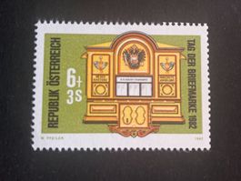 Österreich 1982 Tag der Briefmarke Briefkasten postfrisch