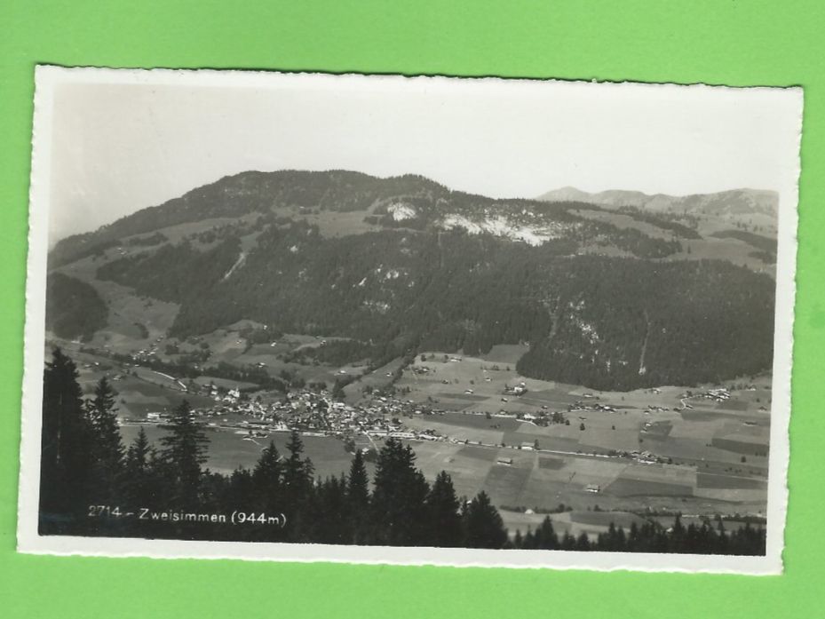 Cartoline postali: Zweisimmen (944m) – Usato da Zürich venduto da t24_de