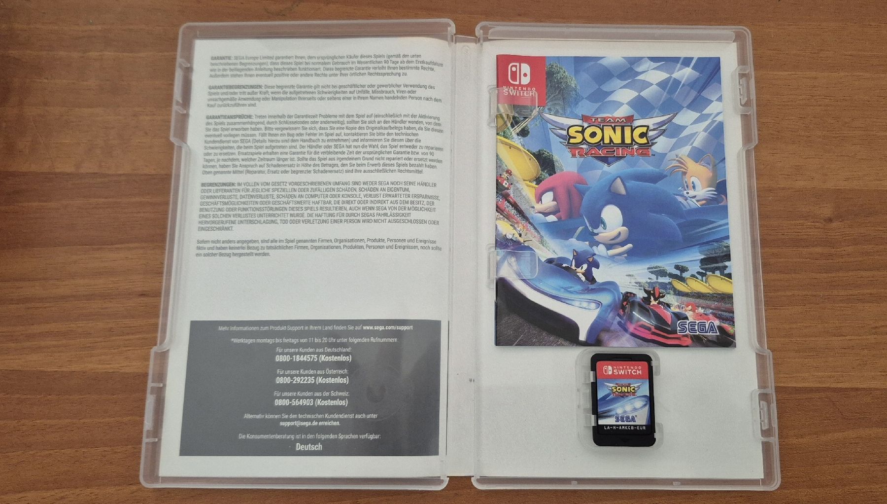 Nintendo Jeux: Team SONIC Racing Switch Spiel – D'occasion à Bedano par ju73 2