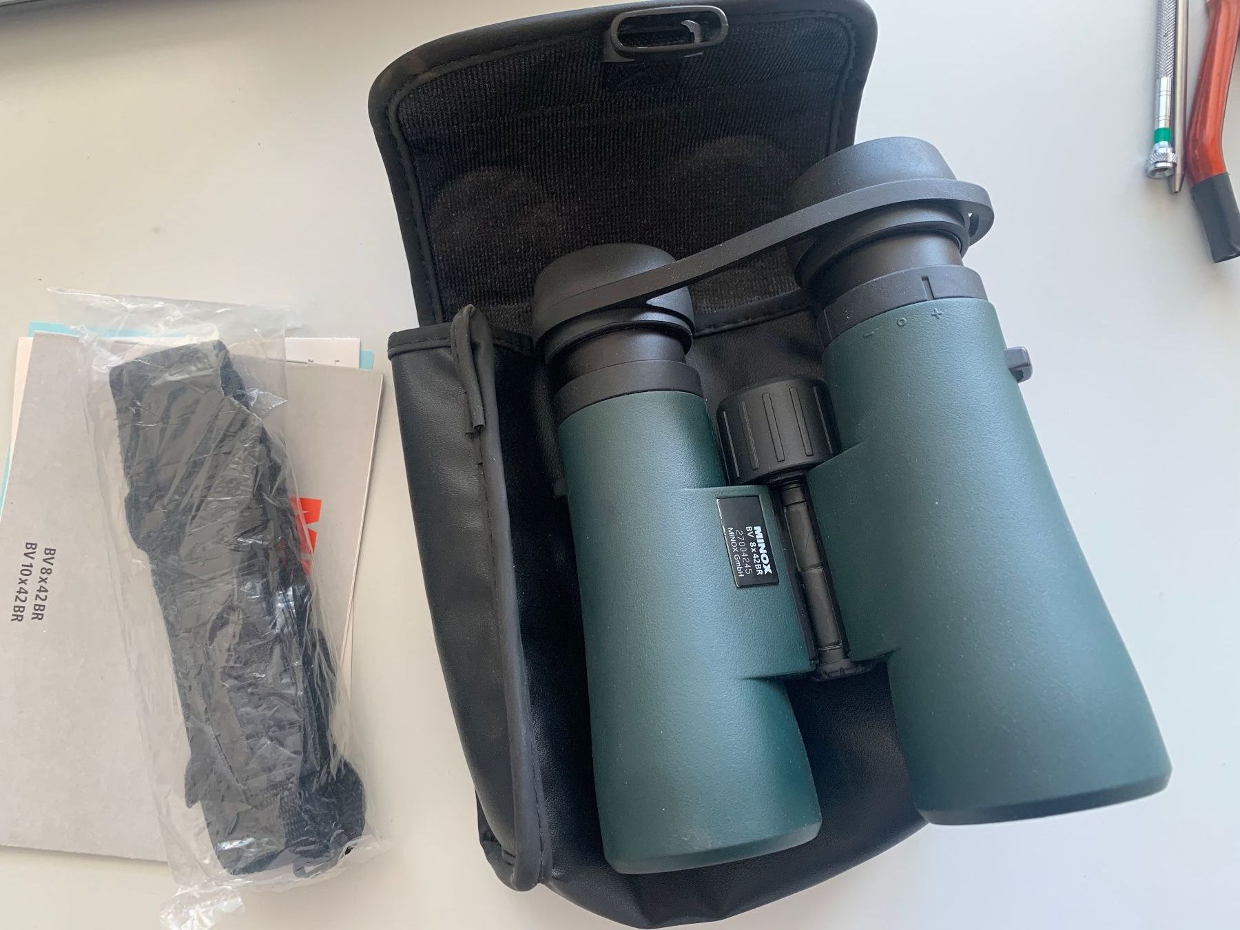 Minox Binocoli: Minox BV 8x42 BR, Feldstecher – Usato da Zürich venduto da rayberg 1