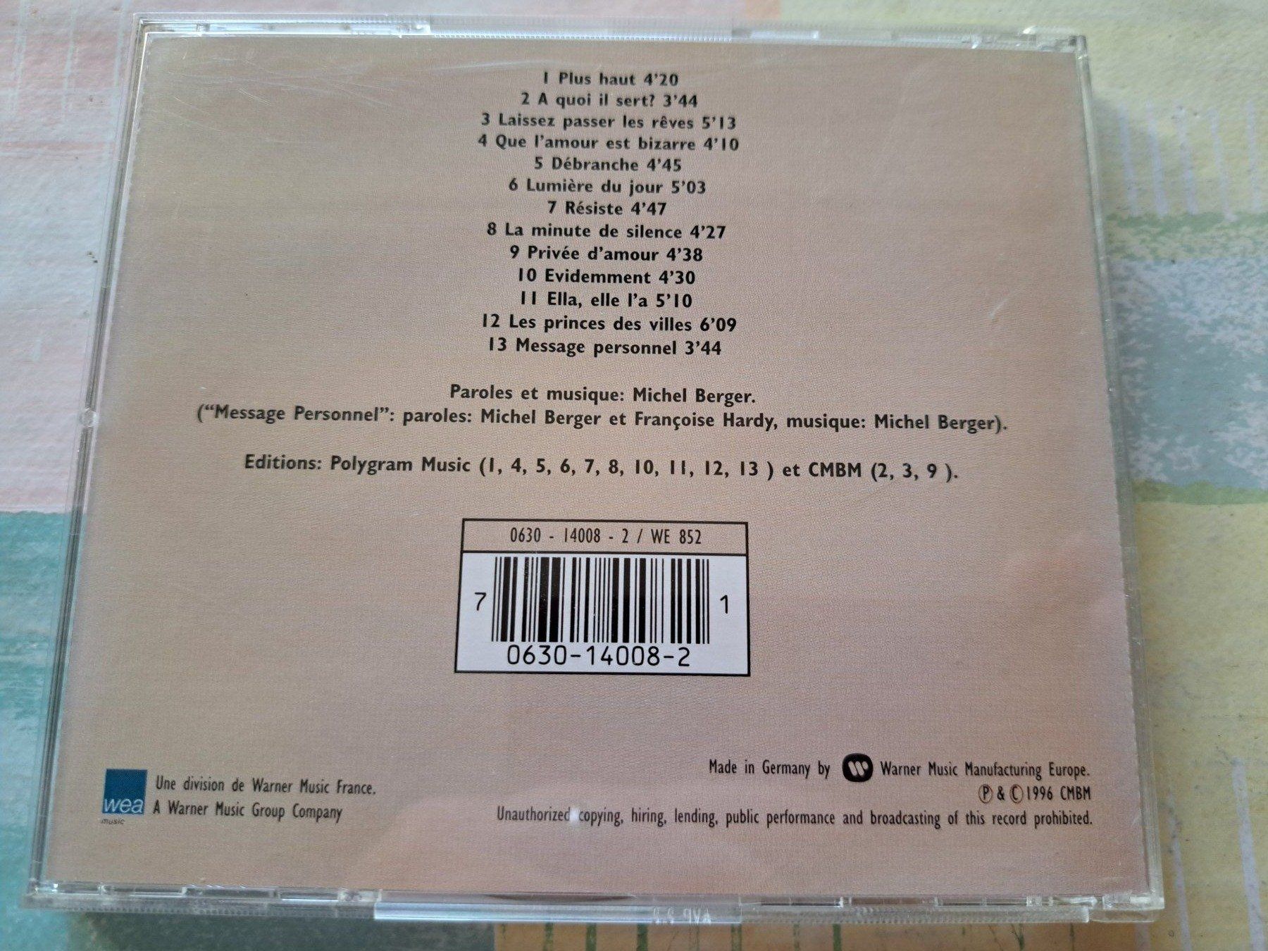 CDs: Cd France Gall - Débranche  – D'occasion à Pully par bro_n52j 1