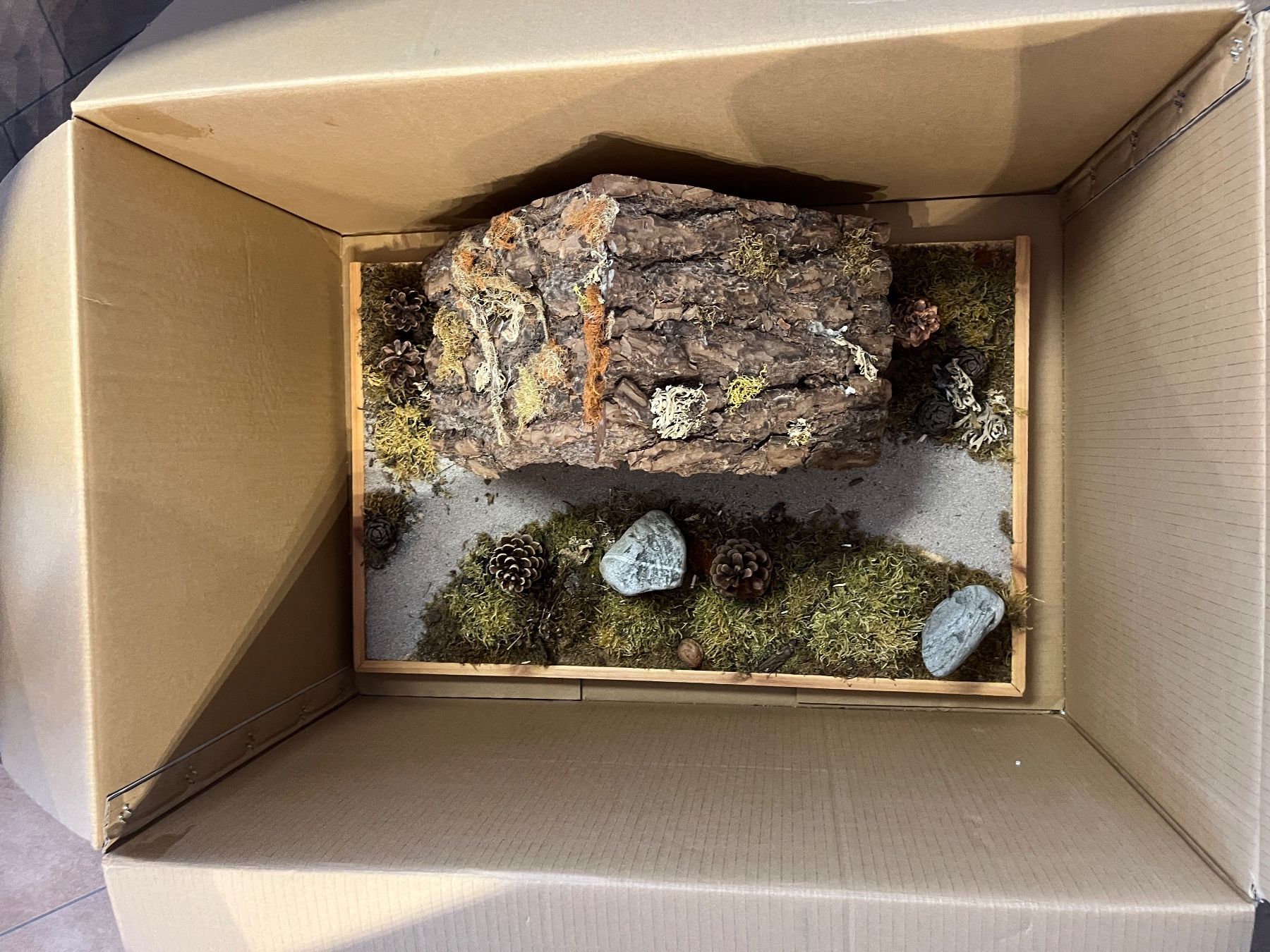 Tutte le decorazioni: Handgemachte Weihnachtskrippe aus Naturmaterialien – Nuovo (secondo la descrizione) da Häggenschwil venduto da Svge 9