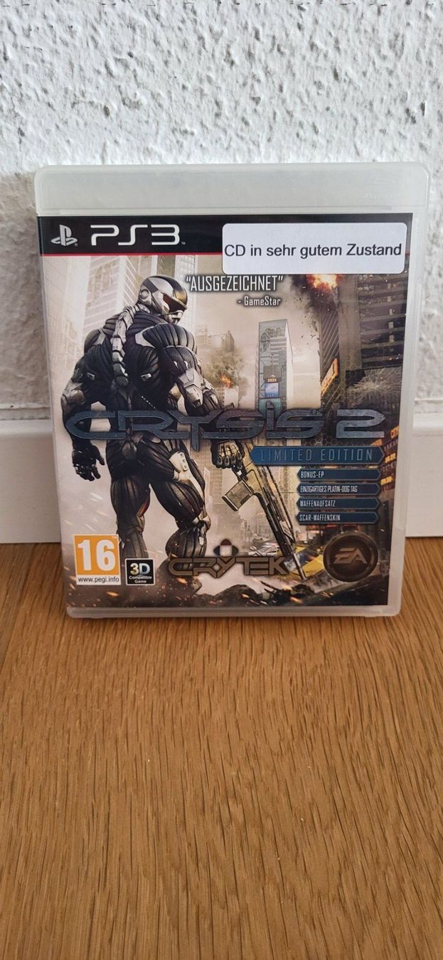 Sony Spiele: PS3 - Crysis 2 – Gebraucht aus Münsingen von DigitaleSpielecke