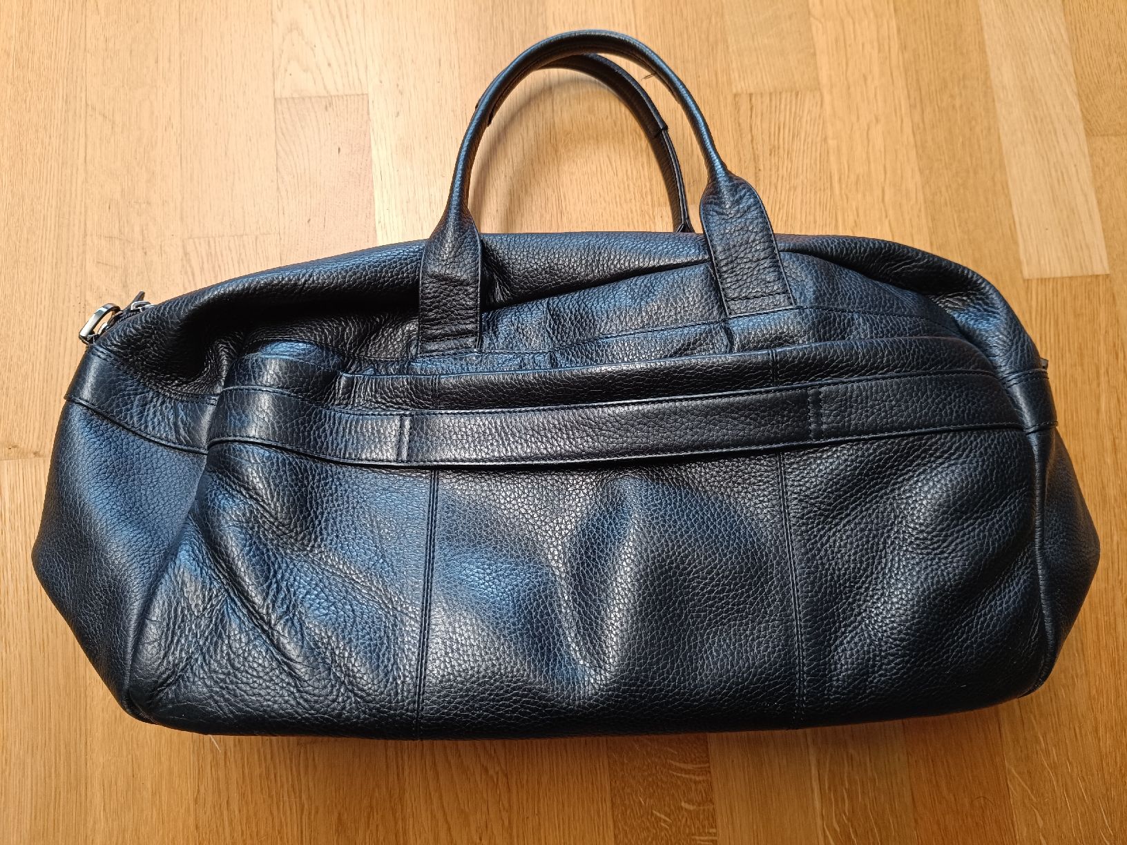 Taschen: Sac en cuir noir utilisé – Gebraucht aus Biel/Bienne von justophe 1