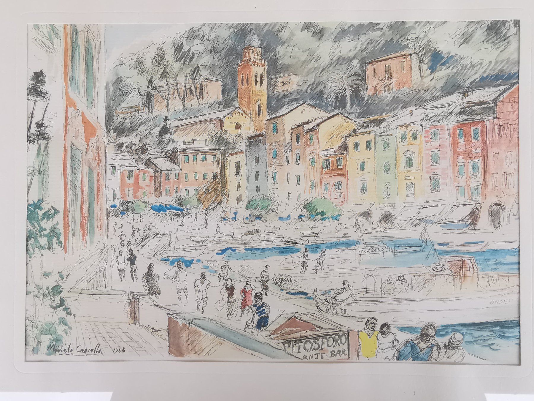 Grafica & Litografie: Cascella Michele: Tableau/ Gemälde/ Quadro – Nuovo (secondo la descrizione) da Fribourg venduto da SD1910 1