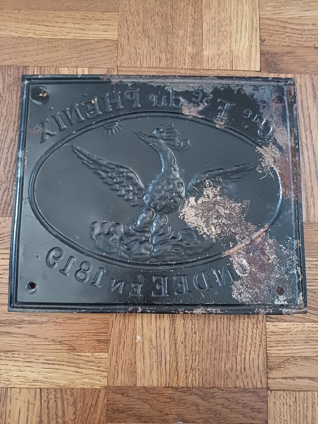 Insegne: Antikes Blechschild, Phenix Versicherung – Usato da Niederuzwil venduto da wolkenlos80 6