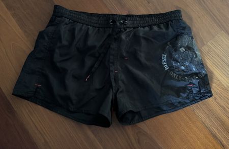 Diesel Beachwear Badehose, Herren Gr. M, Schwarz!