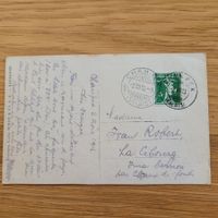 Carte Postale Champex 1916 Grand Hotêl La Cibourg