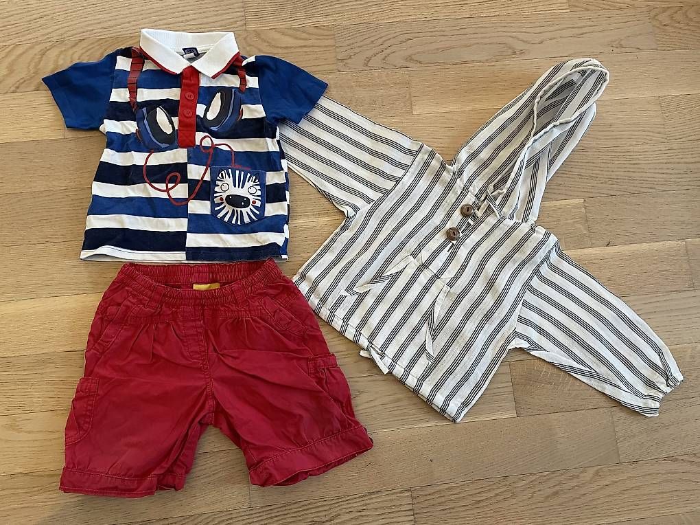 Lotti & Set di vestiti: Kleiderset 74/80 – Usato da Brütten venduto da Snowkiwi