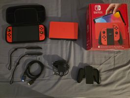 Nintendo Switch Oled Mario Red Edition
