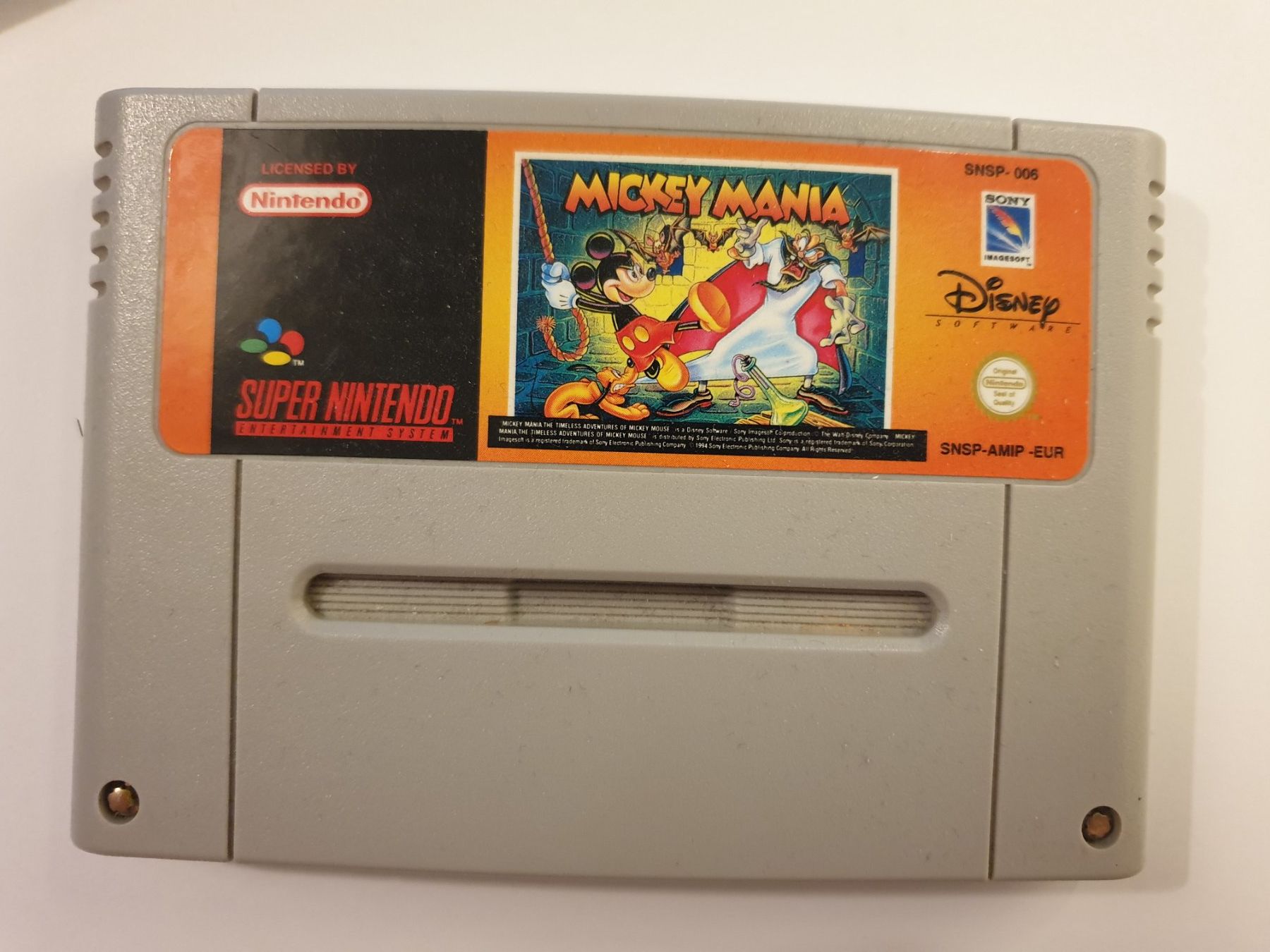 Spiele: SNES - Mickey Mania – Gebraucht aus Rain von Rou_z26r