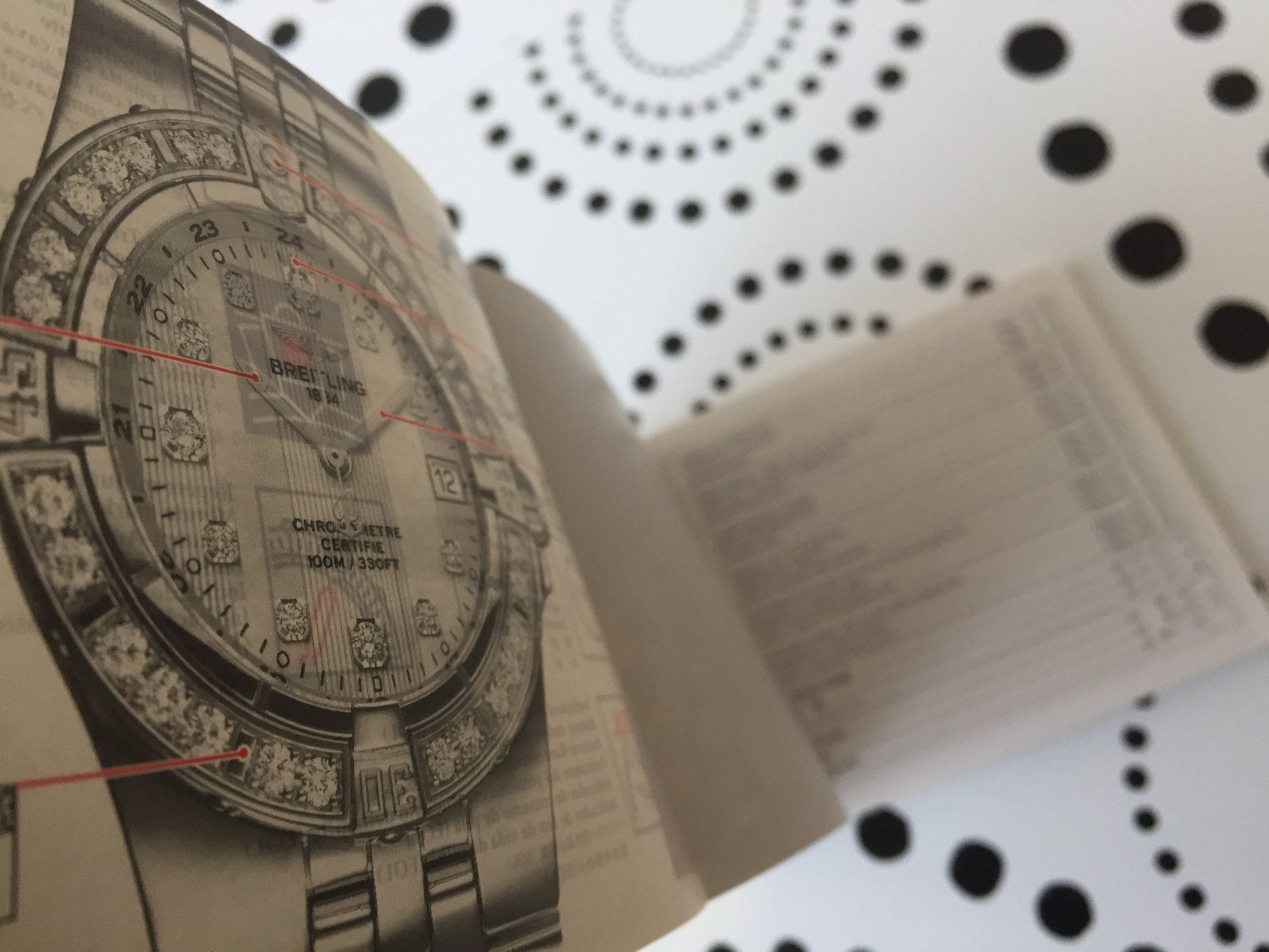 Breitling Documenti: BREITLING STARLINER - OPERATING INSTRUCTIONS _ NEW !!! – Nuovo (secondo la descrizione) da Epalinges venduto da dream-watch 2