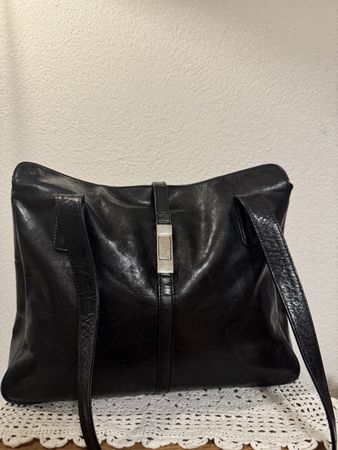 Claudio Ferrici Handtasche schwarz