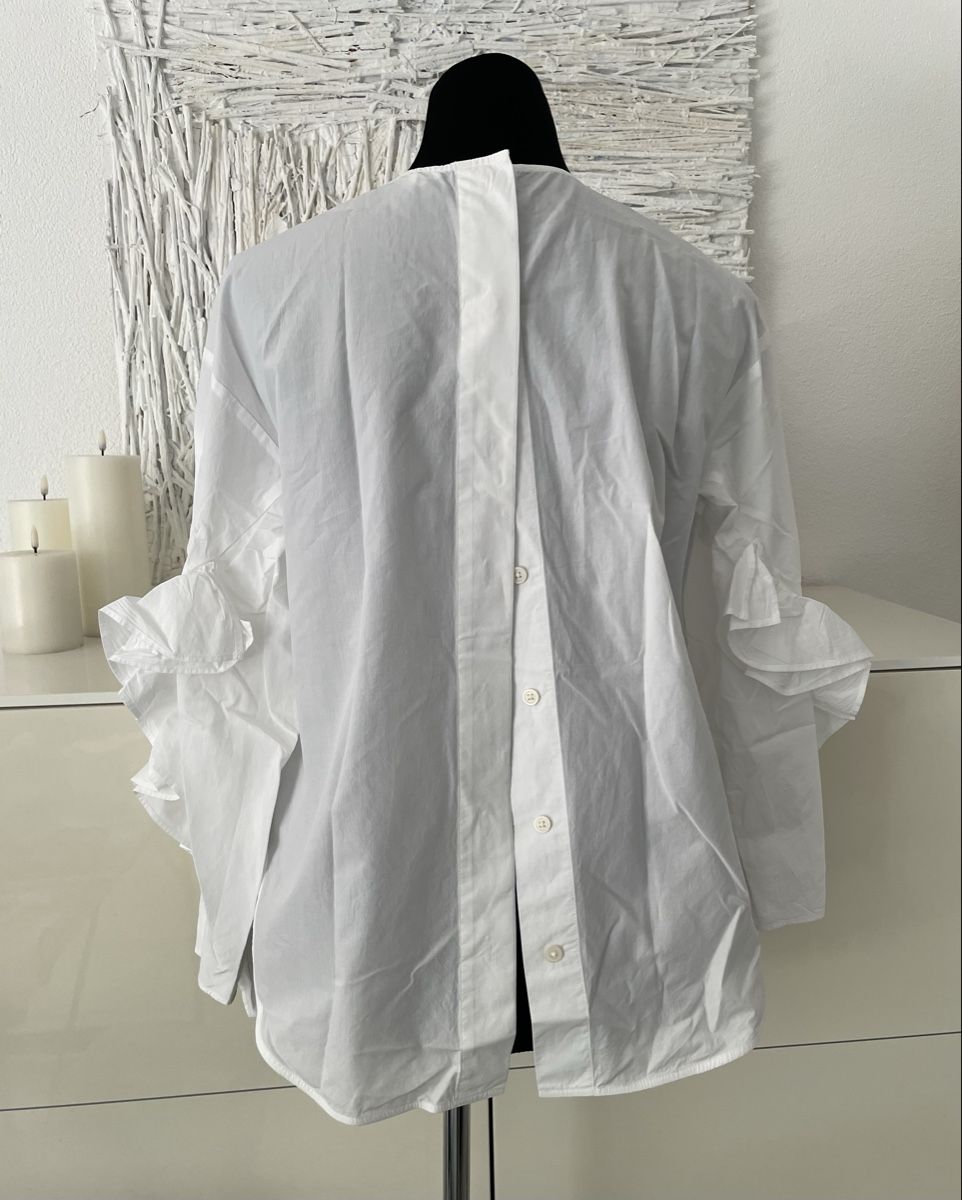 Cos Camicette: COS Bluse, weiss, Gr. 36 – Nuovo (secondo la descrizione) da Frauenfeld venduto da annstella95 3