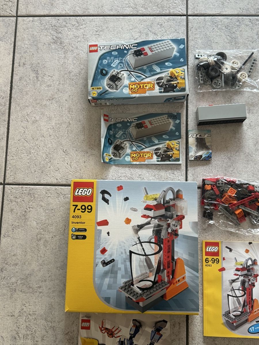 Lego Kit di costruzioni: Lego 4093 & 8735 mit Motoren – Usato da Kaiseraugst venduto da 420n 1