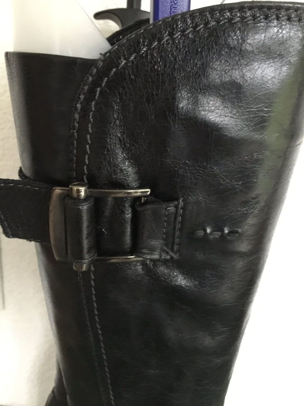 Damenschuhe: Lederstiefel schwarz GR. 38 – Gebraucht aus Kirchdorf AG von coco123 4