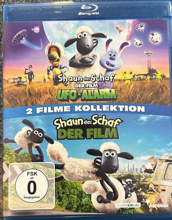 Tutti i DVDs: 2 Shaun das Schaf Filme Blu-ray Disc – Usato da Beringen venduto da Mantafisch1