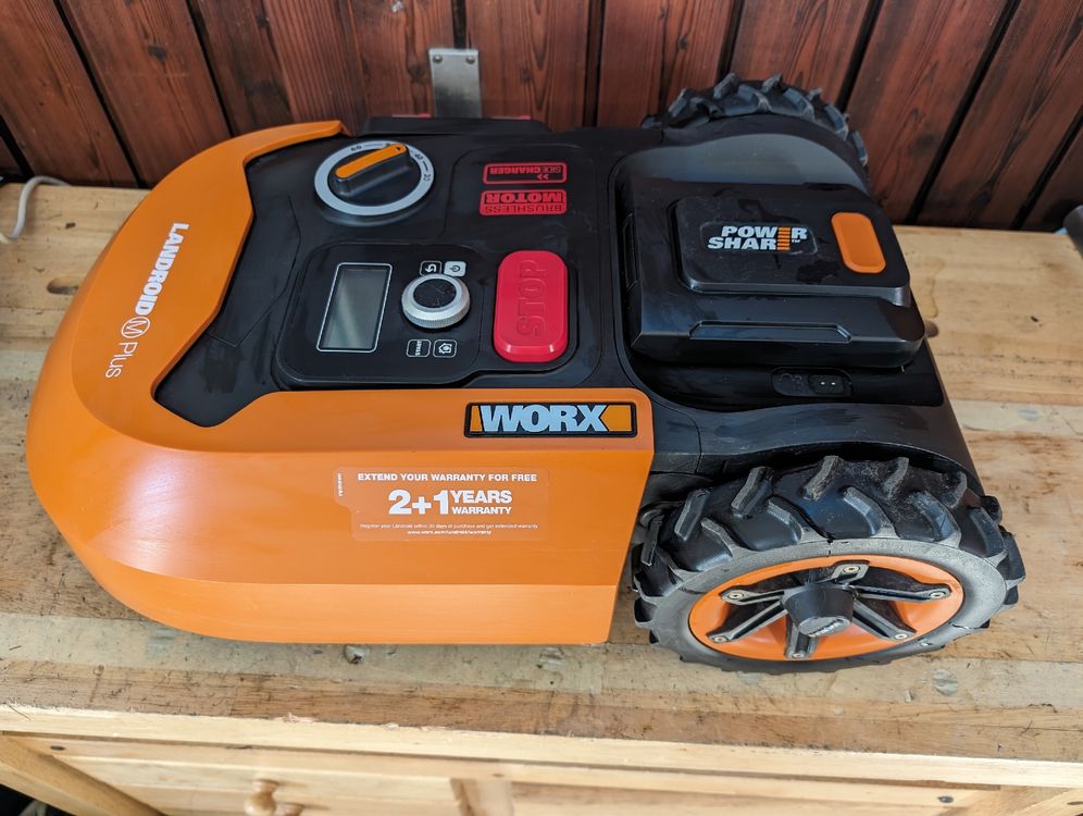 Robot Tosaerba WORX Landroid WR167E + Garage - Per Prati Fino A 700m² - Foto 11