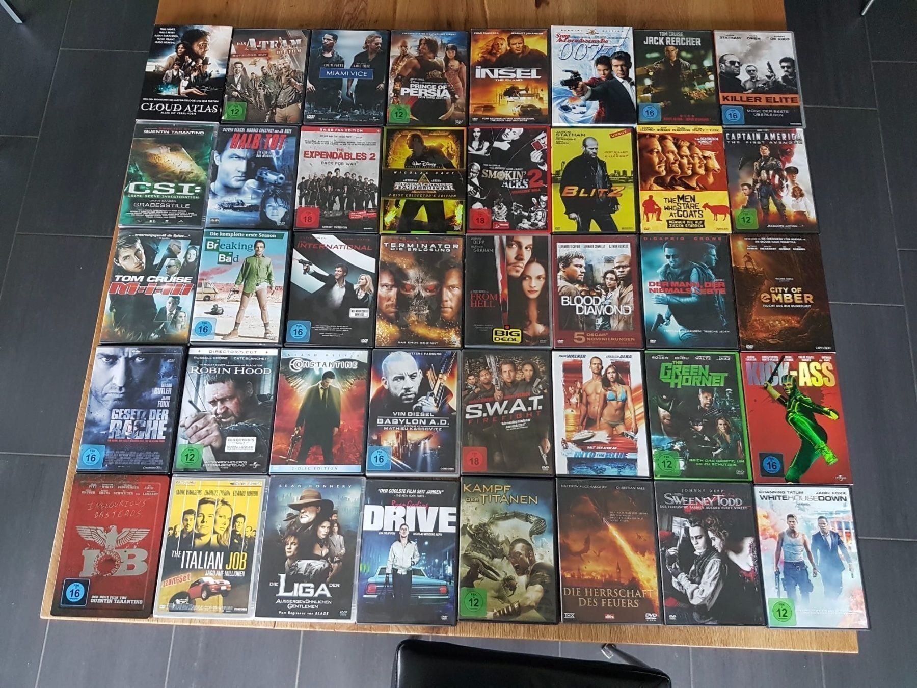 Tutti i DVDs: Action Filme  99 Stück blu-ray und dvd – Usato da Böttstein venduto da MissJaguar