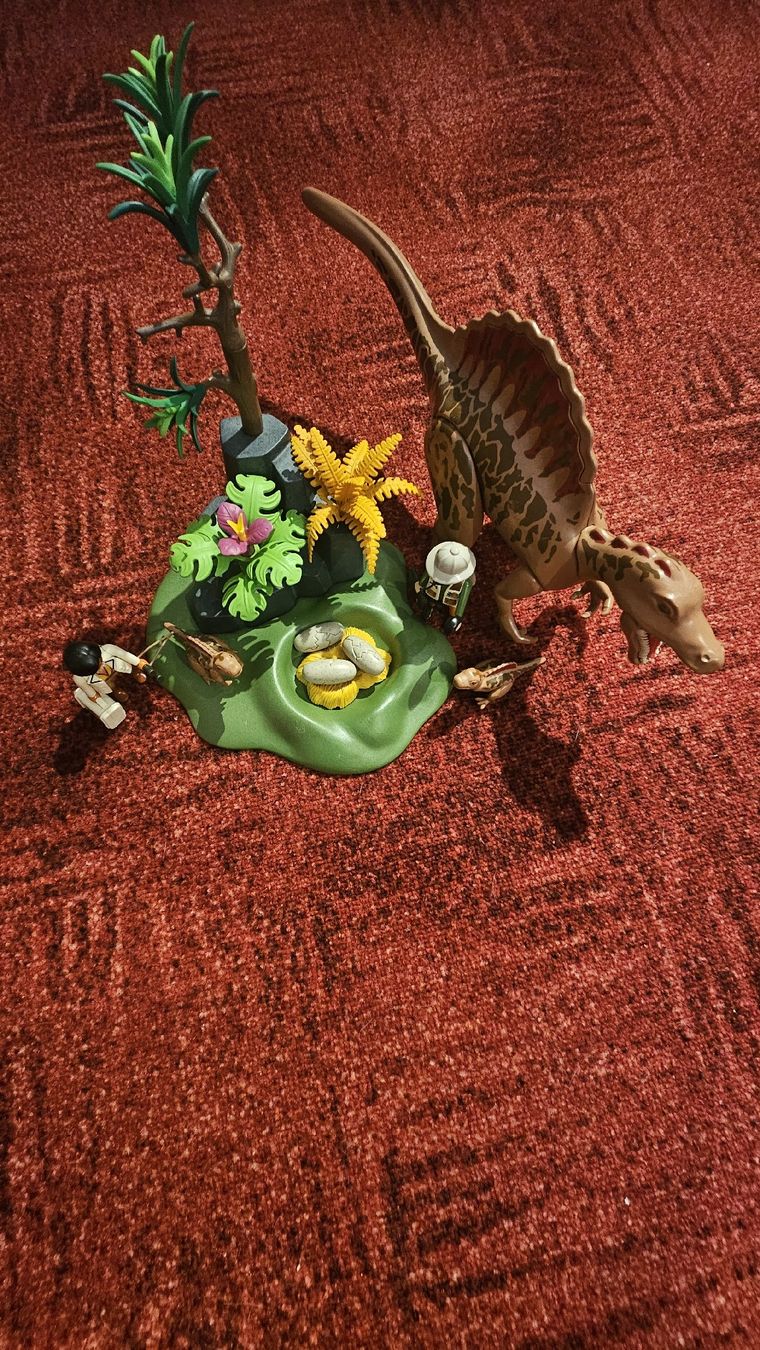 Playmobil Giocattoli: Playmobil Spinosaurus mit Nest 4174 – Usato da Rudolfstetten venduto da Hoppel17