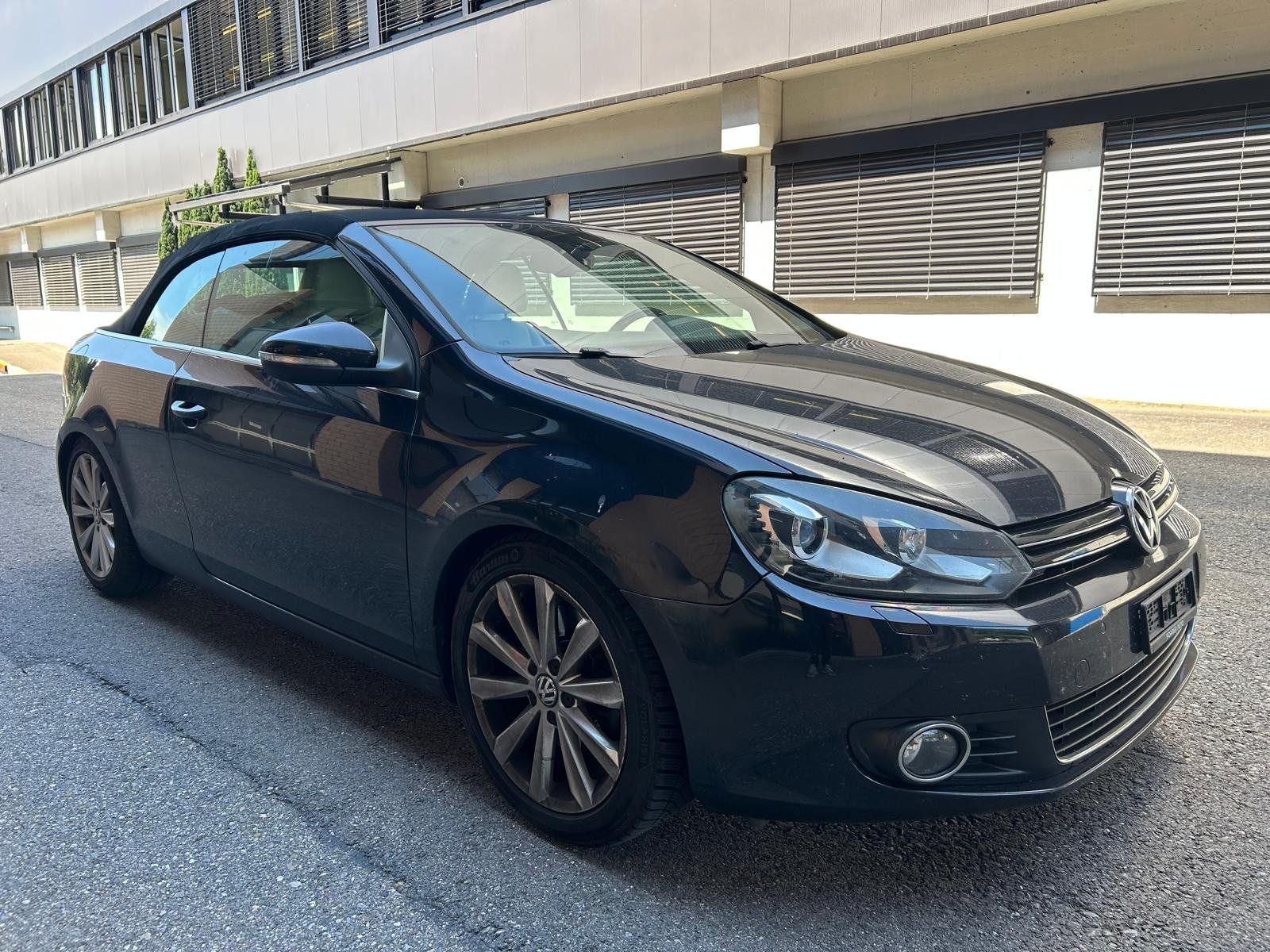 VW Autos: VW Golf 6 1.4TSI Cabrio - Eintauschfahrzeug – Gebraucht aus Bäretswil von Oberland-Automobile 1