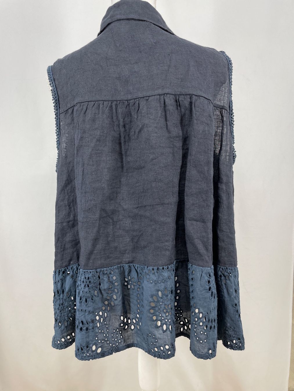 Chemisiers: LINON COLLECTION chemise bleue – D'occasion à Lausanne par PlusValue_Lausanne 2